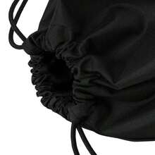 Puma Phase Gym Sack No. 2 Drawstring Backpack, Lightweight Storage Bag, Minimalist Travel Bag, Unisex - Black - View 4