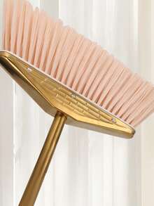 2pcs Stainless Steel Broom And Dustpan Set, 36.41 Inch Durable Home Cleaning Tools - Suitable For Living Room, Bedroom, Bathroom, Kitchen, Yard - Fit For Hard Floors