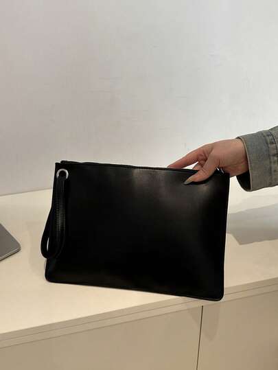 Casual Minimalist Clutch Bag, Personalized INS Texture Envelope Bag, Fashionable Wristlet, Stylish Briefcase