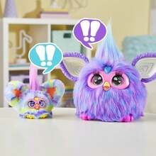 Hasbro Furby Furblets 2 件装，Greenie-Meanie 和 May-May，每个都有 45 种音效，适合 6 岁及以上男孩女孩的电子毛绒玩具 - G1433 - 查看 8