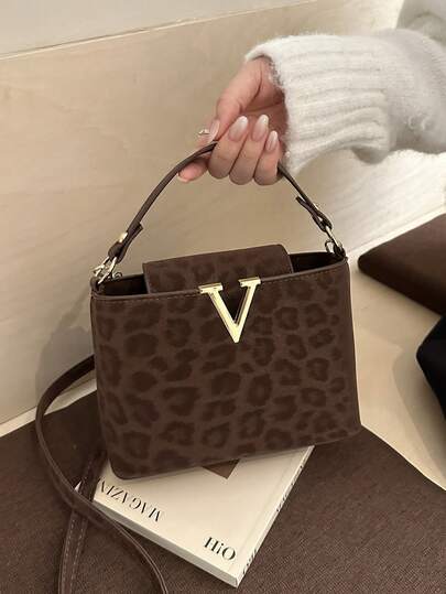 Borsa a spalla elegante e semplice di grande capacità per donna, nuova borsa a tracolla chic coreana