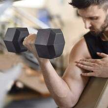 Shark Power Gear Hex Dumbbell (2.5kg-12.5kg) 5 Pairs Set With A5 Rack - Hex Dumbbell (2.5kg-12.5kg) 5 Pairs Set with A5 Rack - View 4