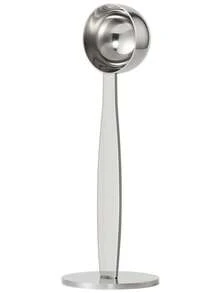 2-In-1 Stainless Steel Coffee Scoop, Upright Measuring Spoon, Espresso Coffee Tamper With Powder Compactor, For Scooping And Compacting Coffee Grounds, Suitable For Coffee Bean Tamping And Coffee Grinding Tamping. - Multicolor - View 14