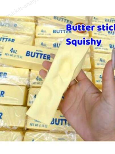 舒缓黄油棒玩具 - 滋润柔软，有助于缓解焦虑、多动症和压力