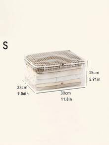 Large Storage Bag Quilt Storage Bag Household Transparent Large Capacity Clothing Sorting Bag Dustproof And Moisture Proof Handheld Storage Bag For Closet Organizer For Bedroom For Back To School Clothing Storage Box Closet Storage Containers Organizer Storage Bins Home For Blankets Beddings Comforter Pillow Toys Home Essentials Back To School Essentials Bag For School School Accessories School Stuff