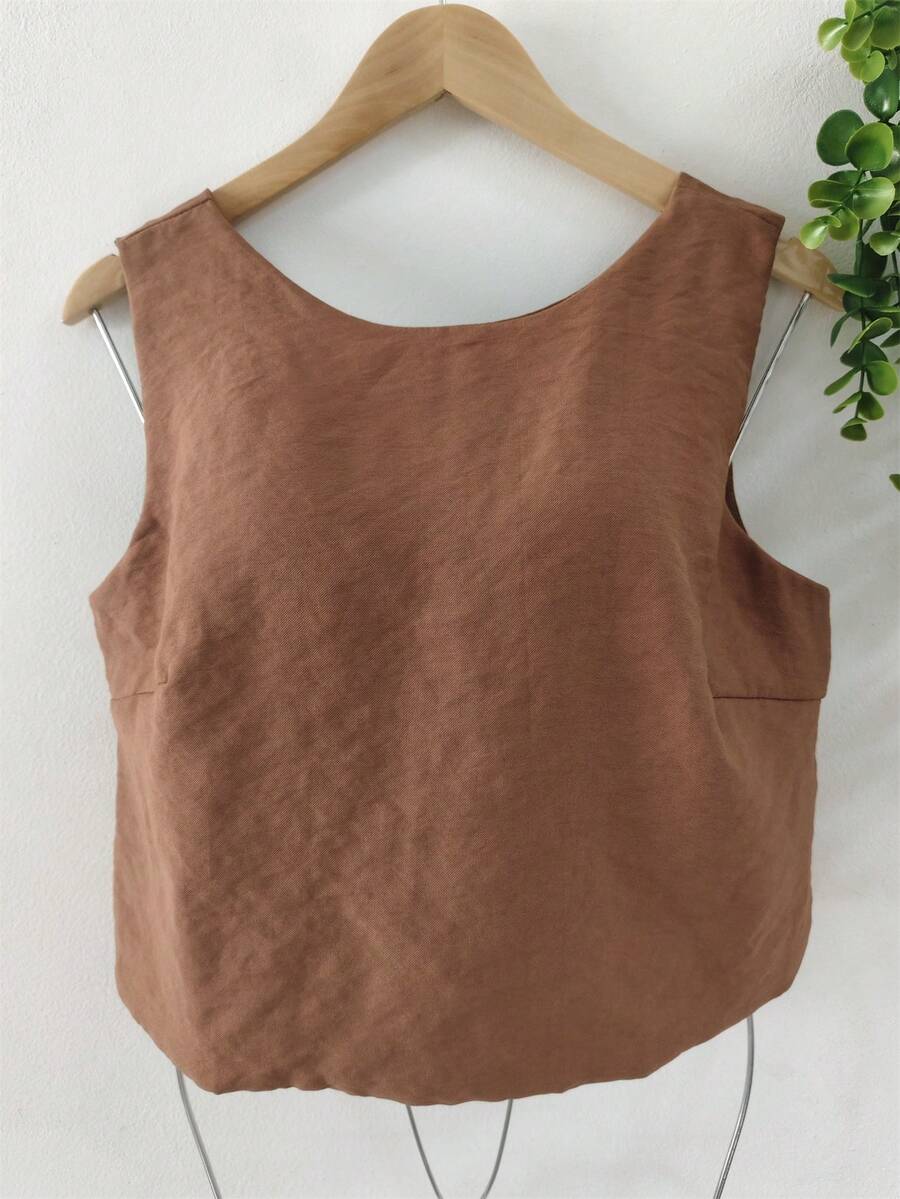 Women's Vest - Cà phê băng bó - Xem 1