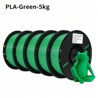 Filamento KingRoon 5KG 10KG PLA PETG 1.75mm para impresora 3D, bobina de plástico sin burbujas, materiales de impresión 3D para impresoras 3D