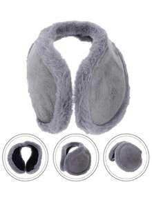 1 Stück Herren und Damen Winter Warm Plüsch Ohrenschützer für Outdoor Radfahren Skifahren, Warme Ohrenschützer, Geeignet für Herren und Damen, ideale Wahl als Geschenk - Verschiedenfarbig - Übersicht 8