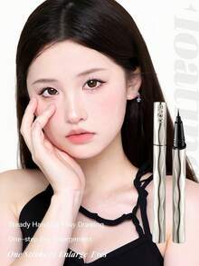 防水、防汗、持久眼线笔，速干、防晕染、轻盈、高显色，是Y2K妆容、派对、角色扮演、新年、圣诞节妆容、节日礼物的理想之选。 - 01#霧黑色 - 查看 4