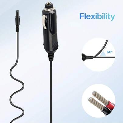 2pcs Outdoor Power Connecting DC Air Pump, 12V Car Charging, Massage Chair, Camping Equipment, Mini Fan