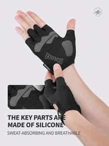 GOUNOD 1 双举重手套掌心保护，健身手套，适合健身房、骑自行车、锻炼，轻便，男女皆宜。 - 彩色 - 查看 6