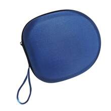 Bolsa de almacenamiento portátil para auriculares, organizador de cables de datos, estuche rígido multifuncional para gadgets digitales, cargador, cubierta protectora para memoria USB - B azul - Ver 9
