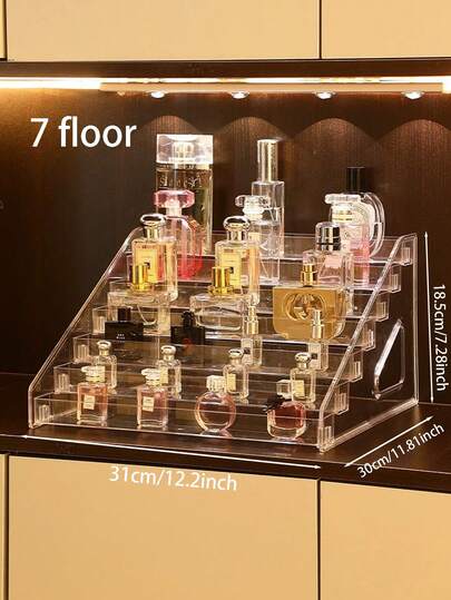 3/4/5/6/7 Tier Multifunctional Display Rack, Detachable Storage Box For Fashion Sunglasses, Nail Polish, Toys, Cosmetics, Mini Figurines, Home Decor, New Year Gifts
