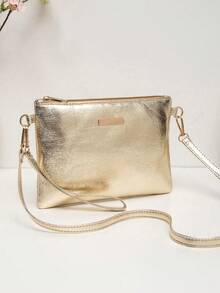 Bolso de hombro versátil y clásico de señora, 2025 Nuevo, Bolso de mano cruzado pequeño y cuadrado de moda - Multicolor - Ver 3