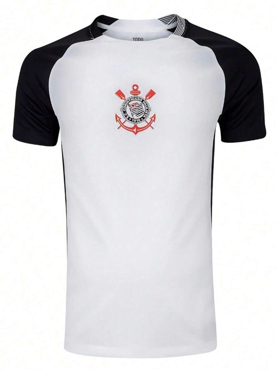 Camisa Corinthians 2025/26  - Todo Poderoso Timão  BRANCO NOVO - Branco - Visão 1