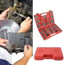 Set 22 Opresor Piston Caliper Cambiar Balatas Auto Universal - Rojo - Ver 5