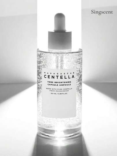 SKIN1004 Esencia Ampolla Gel Iluminadora Centella Asiática aclara manchas, marcas de acné y otras imperfecciones, ilumina el tono de la piel y es refresca SKIN 1004
