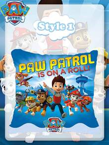 Paw Patrol Theme - Paw Patrol Hero Accessories: Cute Puppy Patrol Plush Throw Pillow, Suitable For Living Room, Sofa And Bedroom. Fluffy Gray Cartoon Archie Cushion, Soft And Comfortable Touch. A Perfect Gift For Friends And Family On Holidays And Parties. - Multicolor - View 6
