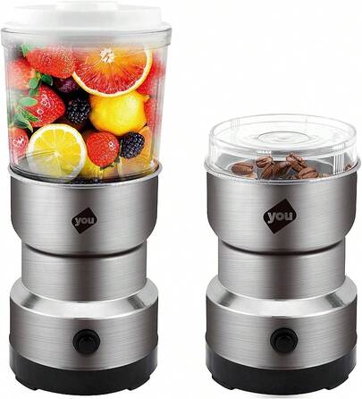 Licuadora Moledor Electrico de Granos de Cafe Zumo Especias Molino 2 En 1 You