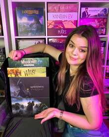Nerd Hunters Black Board Games Backpack Gamer School Bag With Large Capacity - Black - View 5