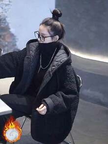 Women Coats - màu đen - Xem 4