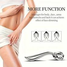 3D Face Lift Roller Massager, 360 Degree Rotating Roller Massager Y-Shape Face Lift Massager, Massage Roller, Beauty, Facial Massage Tool, Handheld Massager, Ergonomic Design, Lightweight Massager, Durable Material, Massage Device, Beauty Roller, Spa At Home, Beauty Lovers - 1 CÁI (Vàng) - Xem 4