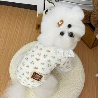 A Warm And Comfortable Pet Vest For Winter