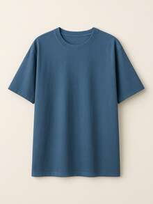 Kit Of 5 Premium Men's Oversized T-Shirts, Trap Street Style, Bodybuilder/Gringa Look, Perfect For The End Of The Year And Christmas. - trắng, xám, đen, xanh denim và đỏ - Xem 11