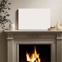 16*24inch*40x60cmFancy Toy Poster Framed Kaw Canvas Fashion  Wall Art Gift Idea  Beast - 白色 - 查看 4