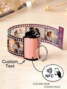 Custom Mini CD Keychain With NFC / Personalized Music Gift – Retro Style / Spotify Mini CD Keychain / Gift For Christmas / Custom Gift, Durable, Colorful, Cute, Adorable, Funny, Kawaii, Y2K, Stylish, Unisex, Casual, Custom, Personalized, Unique, Customized, Ideal Gifts For Him, Ideal Gifts Junior High School Students, Middle School Students, High School Senior High School Students, College Students, University Students, Freshman, Sophomore, Underclassmen,Practical Gift