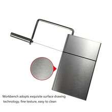 Cheese Slicer Stainless Steel Board Butter Cutter With 5 Wires Cutting Handle UK - Default - View 7