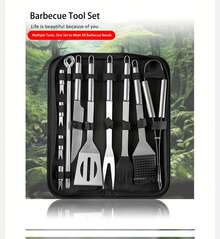 Barbecue Cleaner Tools And Accessories - Black - View 1