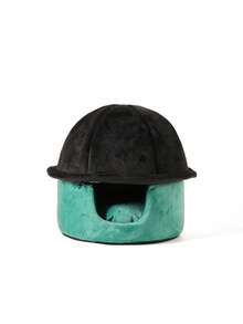 HUITAIYANG 1 pieza Cama para mascotas HUITAIYANG, adecuada para gatos, casa de gato desmontable y lavable, túnel de gato de dibujos animados lindo, casa cueva de gato cómoda, mantiene a tu gato caliente y acogedor, regalo de Navidad, refugio para perros/gatos callejeros con almohadilla cálida, adecuado para otoño/invierno