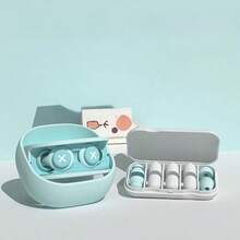 双层柔软硅胶睡眠耳塞，专为女性设计，适合小耳型，第二代礼盒装（仅含1副耳塞）/豪华版（1副耳塞+3个海绵耳套+2个硅胶耳套）