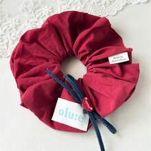 1pc Elegant Korean Design Bowknot Scrunchie Hair Tie, Stylish Ponytail Holder Hair Accessory ,Scrunchy Hair Ties Makeup Home Gym Woman Accessories - Multicolor - View 9