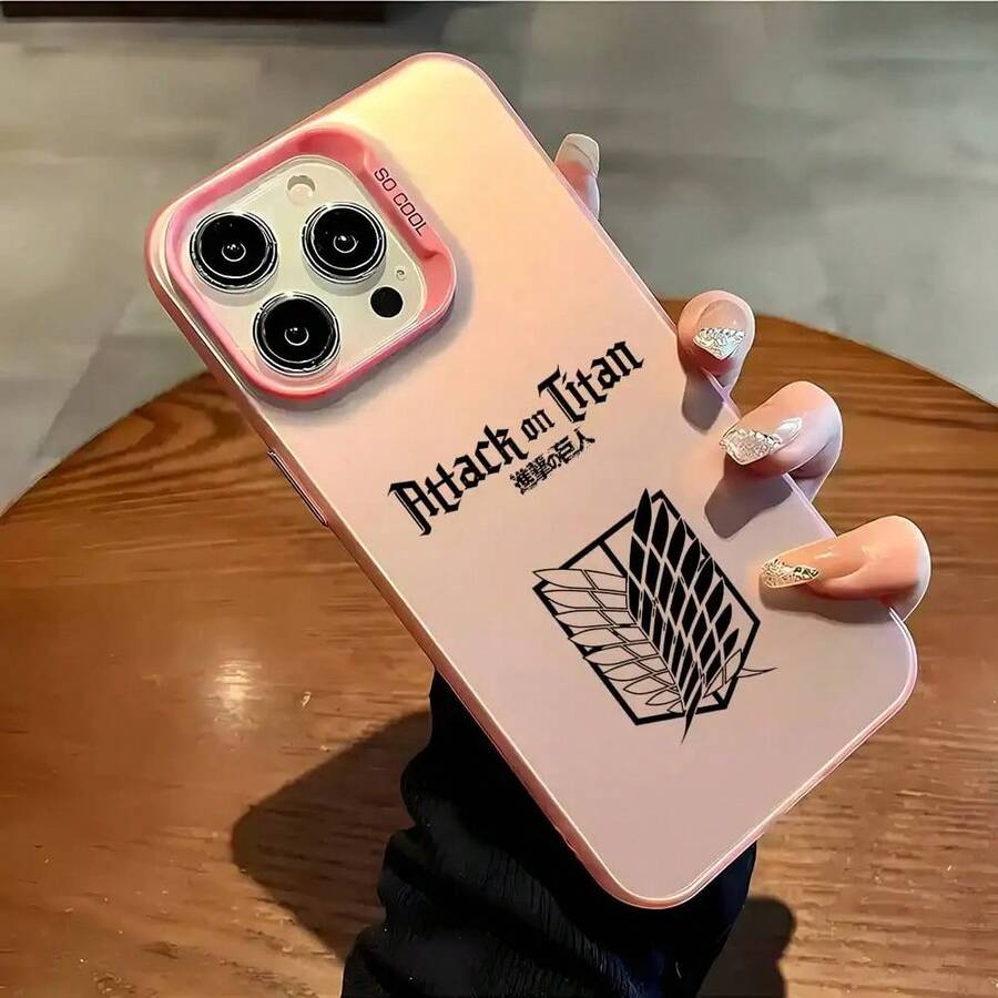 A-AttackS On T-TitanS Phone Case  Compatible With  17 16 15 14 13 12 11 Pro Max Air Multicolor Matte Laser Metallic Aurora Funda Cover Compatible With  17 Pro Case,  17 Pro Max Case,  17 Case,  16 Pro Case - z5 - 查看 1