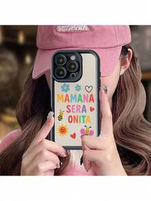 Custodia per telefono con motivi floreali, api, cuori, sole e cielo per Apple 12 Pro Max, XS, 16, 8, 14, 6 Plus, 7, SE (2022), 13, 15 Mini, 16e, 11 (2020), 5, 6S, 4, XR, X