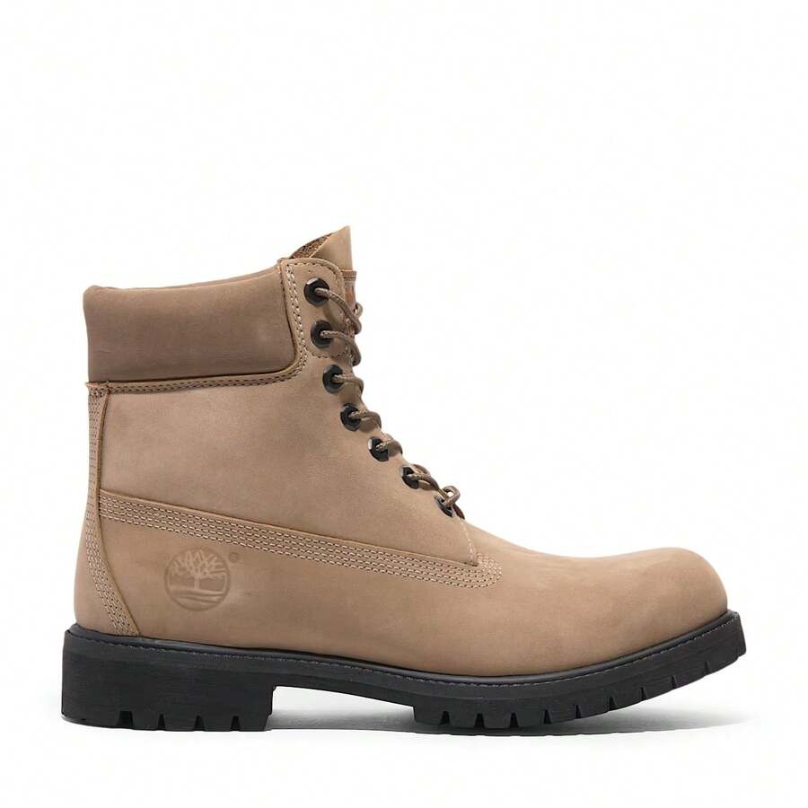 Men's Timberland 6 In. Premium Boot Medium Beige Nubuck (TB0A2P6W EN3) - 米色 - 查看 1