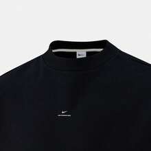 Nike Men's AS M NK TF SI BRSH CREW Knit Crewneck Sweatshirt IM5902-010 - Black - View 4