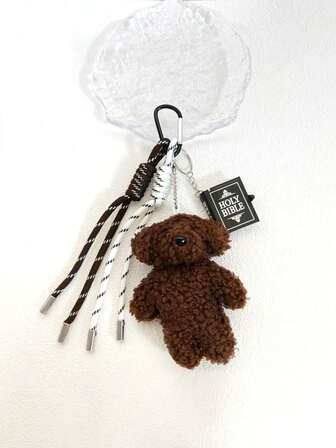 1pc Nylon Rope Pom Pom Puppy Bag Charm/Pendant DIY Accessory For Women Gifts For Women Phone Accessories Gifts For Men Personalised Gifts Funny Gifts Dad Gifts