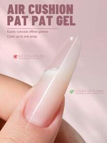 YOKEFELLOW 6色渐变凝胶指甲油套装，包含粉色、裸色、白色和黑色，全新渐变可卸凝胶指甲油，适用于光晕美甲和全甲覆盖，持久耐用，新手友好，适合居家和美甲沙龙使用，是送给女性的绝佳礼物。