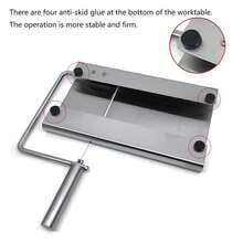 Cheese Slicer Stainless Steel Board Butter Cutter With 5 Wires Cutting Handle UK - Default - View 8