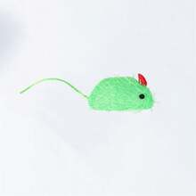 Rata de Bolsillo de Pino en Colores Dulces - Juguete para Mascotas para Masticar y Autodivertirse, 6cm - Rata de Bolsillo de Pino 2PC - Ver 6