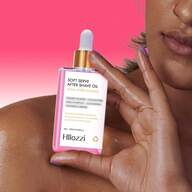 Hllozzi 100ml/3,38 fl oz 1 Botella de Aceite Aftershave de Fresa y Vainilla - Suavizante y Humectante para Barba y Rostro, Tratamiento Post-Afeitado, Hidratante Corporal y Facial, Refrescante para el Verano, Suave y No Irritante, Apto para Todos los Tipos de Piel, Excelente Regalo