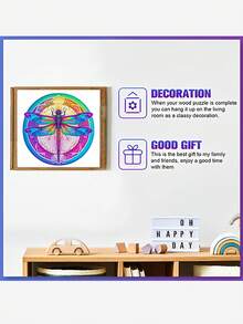 A Lovely Bird Pattern Jigsaw Puzzle,Fun Floral And Bird Wooden Puzzle,Stress Relief,Suitable For Family Playpuzzle,Jigsaw Puzzle,Jigsaw,Puzzle,Puzzles For Adults,Puzzles,Puzzles Jigsaw,Puzzle Mats Jigsaw,Wooden Puzzle>Apricot,Puzzle,Puzzles,Jigsaw Puzzle,Pazzle,Wooden Bird,Jigsaw>Adult