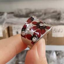 1pc Men Vintage Tiger Eye Ring, Anniversary Gift - Brown - View 3