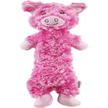 Outward Hound By Charming Pet Lil' Dudes Pig Plush Squeaky Dog Toy - Màu B - Xem 1