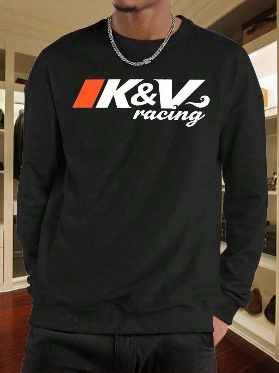 Men'S Halloween Gym Sweatshirt - Long Sleeve Muscle Pumpkin Graphic Workout Shirt With "Let'S Get " Print - Non-Stretch Fitness Top Bodybuilding, Halloween Parties - Casual Athletic Pullover Men, Sweatshirt Men, Men Sweatshirt, Men ClothePolyester & Elastane Crew Neck Top With Medium Stretch For All Seasons2025 - 黑色2 - 查看 1