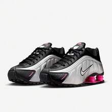 女款 NIKE SHOX R4 休闲运动鞋，低帮 AR3565-012 - 粉色 - 查看 5