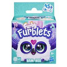 Hasbro Furby Furblets 凶猛又炫酷双人套装，包含 Greenie-Meanie 和 May-May，每款均有 45 种声音，适合 6 岁及以上男孩女孩的电子毛绒玩具 - G1698 - 查看 2